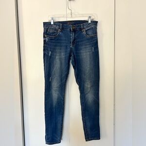 Kut from Kluth distressed jeans.
